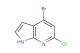 4-bromo-6-chloro-1H-pyrrolo[2,3-b]pyridine