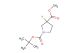 1-tert-butyl 3-methyl 3-fluoropyrrolidine-1,3-dicarboxylate