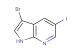 3-bromo-5-iodo-1H-pyrrolo[2,3-b]pyridine