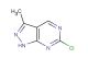 6-chloro-3-methyl-1H-pyrazolo[3,4-d]pyrimidine