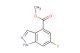 1H-indazole-4-carboxylic acid, 6-fluoro-, methyl ester