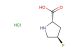 (2S,4R)-4-fluoropyrrolidine-2-carboxylic acid hydrochloride