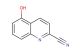 5-hydroxyquinoline-2-carbonitrile