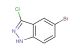 5-bromo-3-chloro-1H-indazole