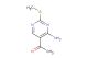 1-[4-amino-2-(methylsulfanyl)pyrimidin-5-yl]ethan-1-one