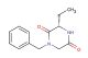 (3S)-1-benzyl-3-ethylpiperazine-2,5-dione