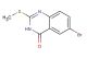 6-bromo-2-(methylsulfanyl)-3,4-dihydroquinazolin-4-one