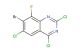 7-bromo-2,4,6-trichloro-8-fluoroquinazoline
