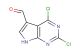 2,4-dichloro-7H-pyrrolo[2,3-d]pyrimidine-5-carbaldehyde