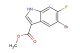 methyl 5-bromo-6-fluoro-1H-indole-3-carboxylate