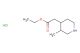 ethyl 2-(3-methylpiperidin-4-yl)acetate hydrochloride