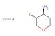 trans-3-fluorooxan-4-amine hydrochloride