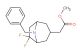 methyl 2-exo-(8-benzyl-6,6-difluoro-8-azabicyclo[3.2.1]octan-3-yl)acetate