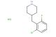 4-[(2-chloro-6-fluorophenyl)methyl]piperidine hydrochloride