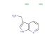 1H-pyrrolo[2,3-b]pyridin-3-ylmethanamine dihydrochloride