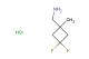 (3,3-difluoro-1-methylcyclobutyl)methanamine hydrochloride