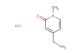4-(aminomethyl)-1-methyl-1,2-dihydropyridin-2-one hydrochloride