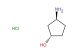 (1S,3S)-3-aminocyclopentan-1-ol hydrochloride