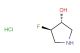 (3R,4R)-4-fluoropyrrolidin-3-ol hydrochloride