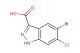 5-bromo-6-chloro-1H-indazole-3-carboxylic acid