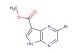 methyl 2-bromo-5H-pyrrolo[2,3-b]pyrazine-7-carboxylate