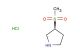 (3S)-3-methanesulfonylpyrrolidine hydrochloride