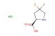 (2R)-4,4-difluoropyrrolidine-2-carboxylic acid hydrochloride
