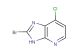 2-bromo-7-chloro-3H-imidazo[4,5-b]pyridine