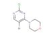 4-(5-bromo-2-chloropyrimidin-4-yl)morpholine