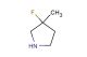 3-fluoro-3-methylpyrrolidine