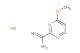 4-methoxypyrimidine-2-carboximidamide hydrochloride