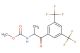 methyl (1-(3,5-bis(trifluoromethyl)phenyl)-1-oxopropan-2-yl)carbamate