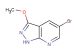 5-bromo-3-methoxy-1H-pyrazolo[3,4-b]pyridine