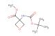 methyl 3-((tert-butoxycarbonyl)amino)oxetane-3-carboxylate
