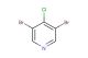 3,5-dibromo-4-chloropyridine