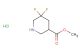 methyl 5,5-difluoropiperidine-3-carboxylate hydrochloride