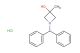 1-(diphenylmethyl)-3-methylazetidin-3-ol hydrochloride