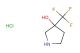 3-(trifluoromethyl)pyrrolidin-3-ol hydrochloride