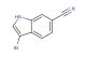 3-bromo-1H-indole-6-carbonitrile
