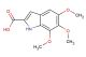 5,6,7-trimethoxy-1H-indole-2-carboxylic acid