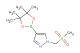 1-(methanesulfonylmethyl)-4-(tetramethyl-1,3,2-dioxaborolan-2-yl)-1H-pyrazole