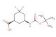 (1R,5S)-5-((tert-butoxycarbonyl)amino)-3,3-difluorocyclohexanecarboxylic acid