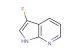 3-fluoro-1H-pyrrolo[2,3-b]pyridine