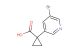 1-(5-bromopyridin-3-yl)cyclopropane-1-carboxylic acid