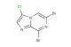 6,8-dibromo-3-chloroimidazo[1,2-a]pyrazine
