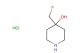 4-(fluoromethyl)piperidin-4-ol hydrochloride