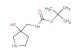 tert-butyl N-[(3-hydroxypyrrolidin-3-yl)methyl]carbamate