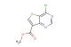 methyl 4-chlorothieno[3,2-d]pyrimidine-7-carboxylate