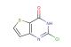 2-chloro-3H,4H-thieno[3,2-d]pyrimidin-4-one