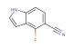 4-fluoro-1H-indole-5-carbonitrile